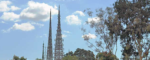Watts Towers Tourist Places from LAX to Disneyland Route Watts Towers Tourist Places from LAX to Disneyland Route