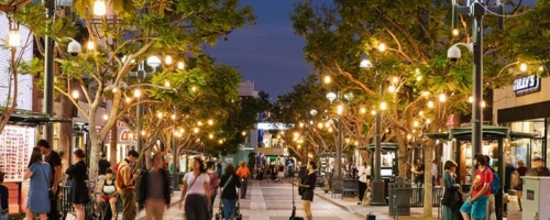 Third Street Promenade Black Car Service Santa Monica California